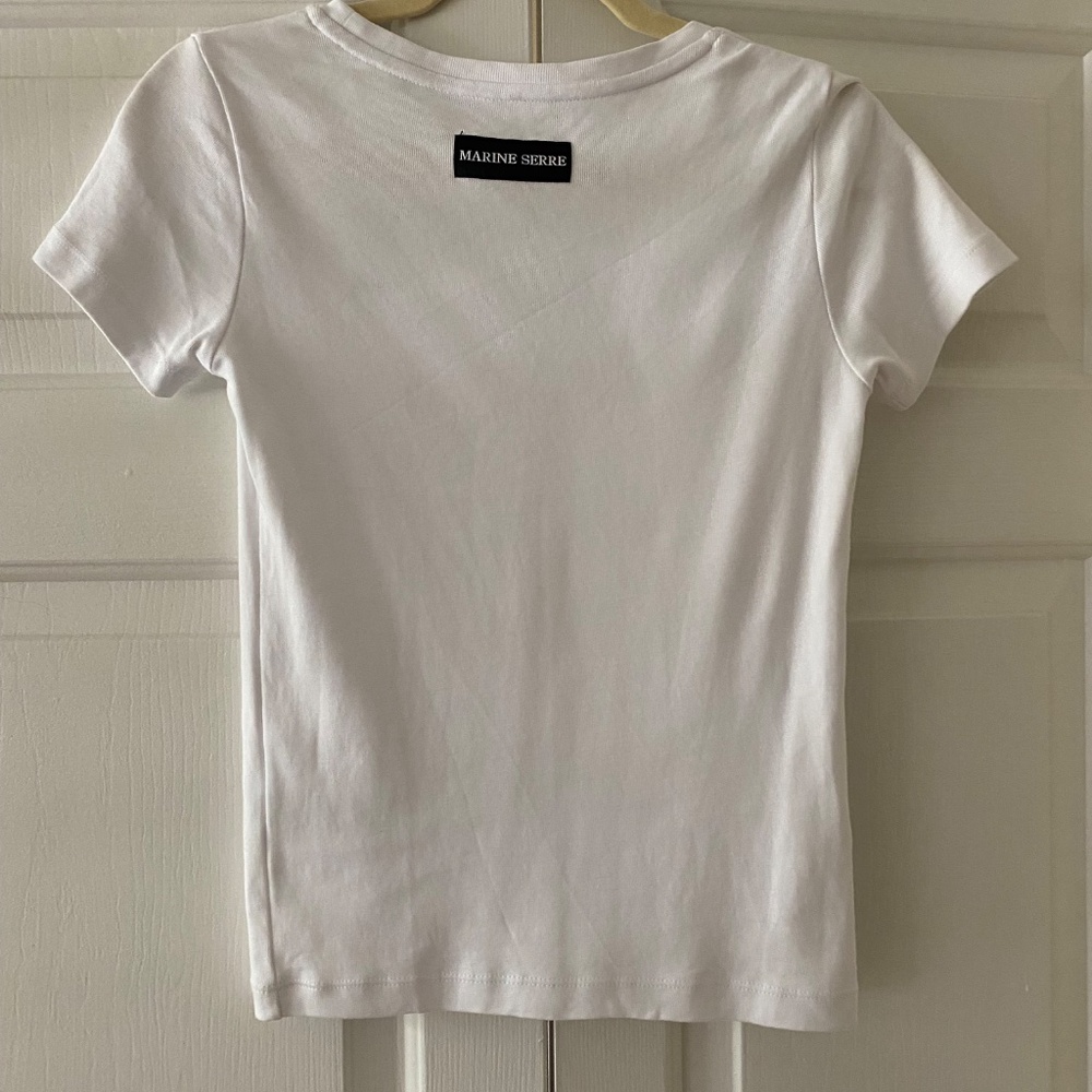 Marine Serre Fitted T-Shirt - Picture 9 of 12